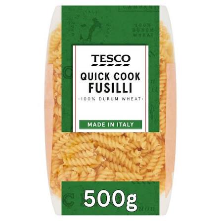 Tesco quick cook pasta